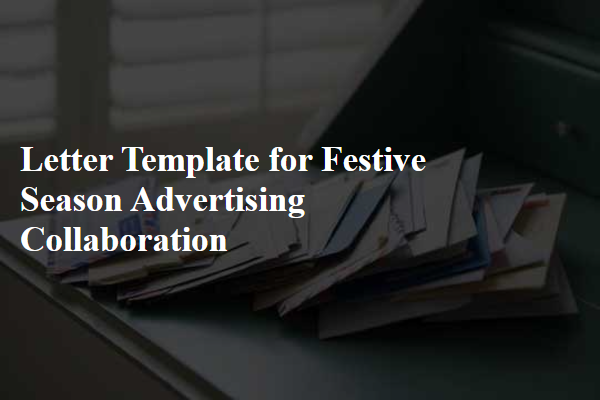 Letter Template For Festive Season Advertising Collaboration