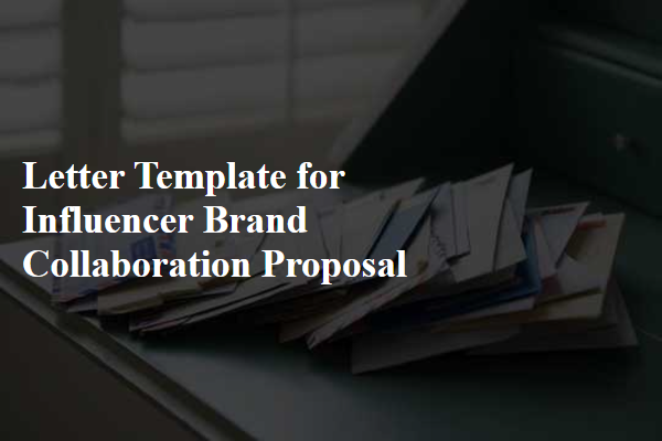 Letter Template For Influencer Brand Collaboration Proposal