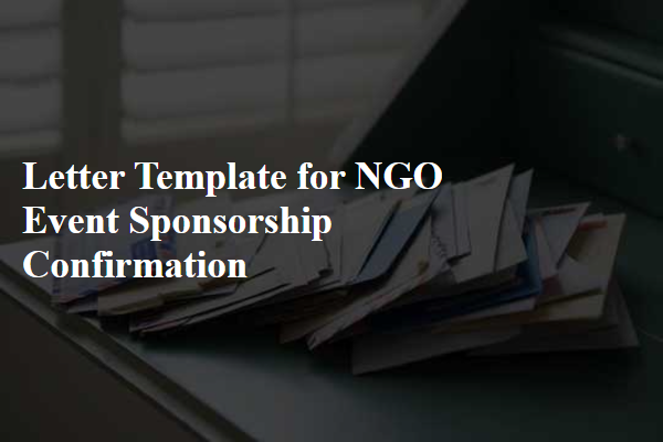 Letter Template For Ngo Event Sponsorship Confirmation