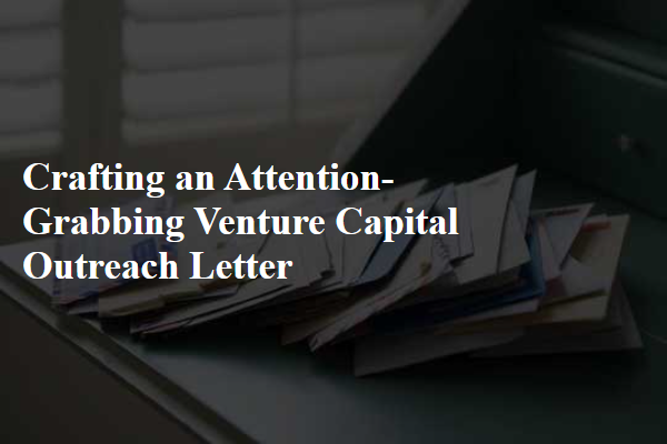 Crafting an Attention-Grabbing Venture Capital Outreach Letter