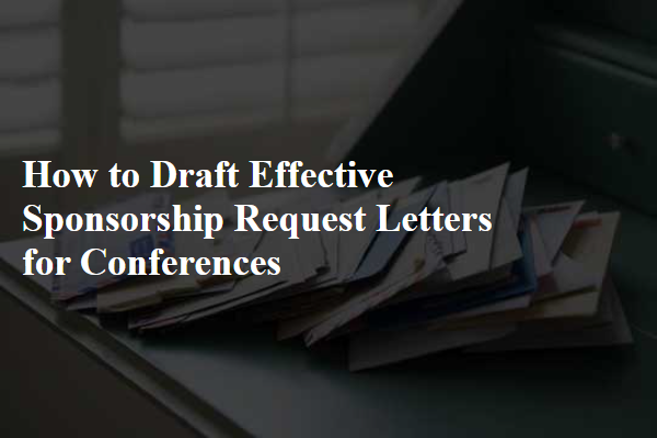 How to Draft Effective Sponsorship Request Letters for Conferences