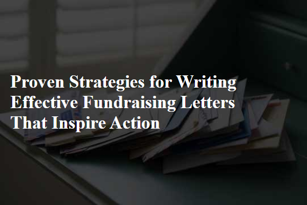 Proven Strategies for Writing Effective Fundraising Letters That Inspire Action