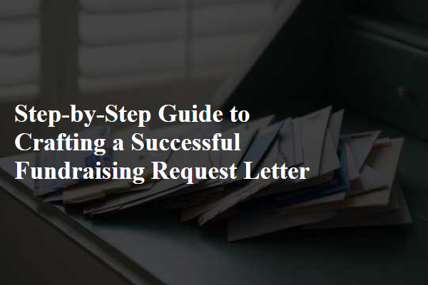 Step-by-Step Guide to Crafting a Successful Fundraising Request Letter