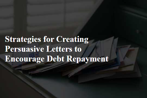 Strategies for Creating Persuasive Letters to Encourage Debt Repayment