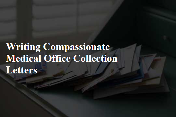 Writing Compassionate Medical Office Collection Letters