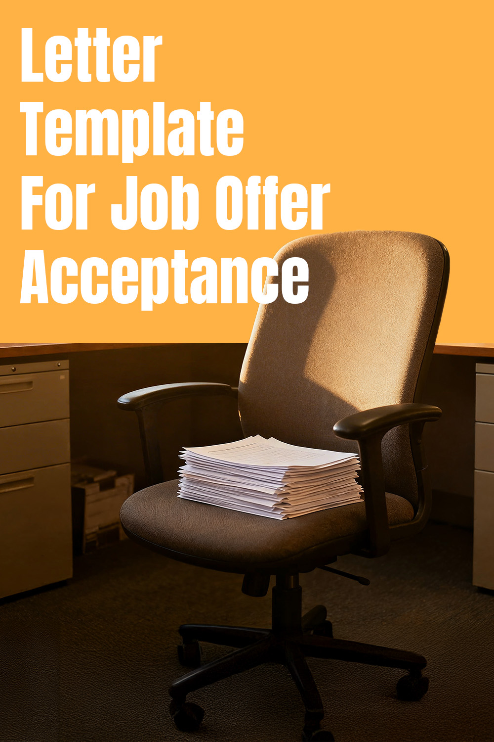 Letter Template For Job Offer Acceptance