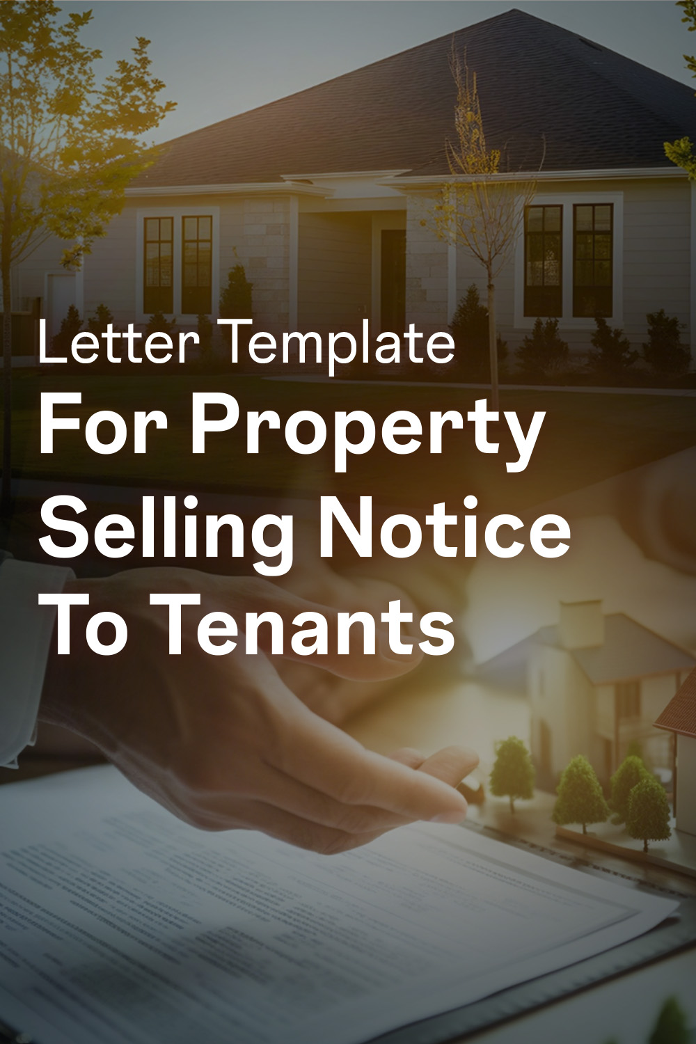 Letter Template For Property Selling Notice To Tenants