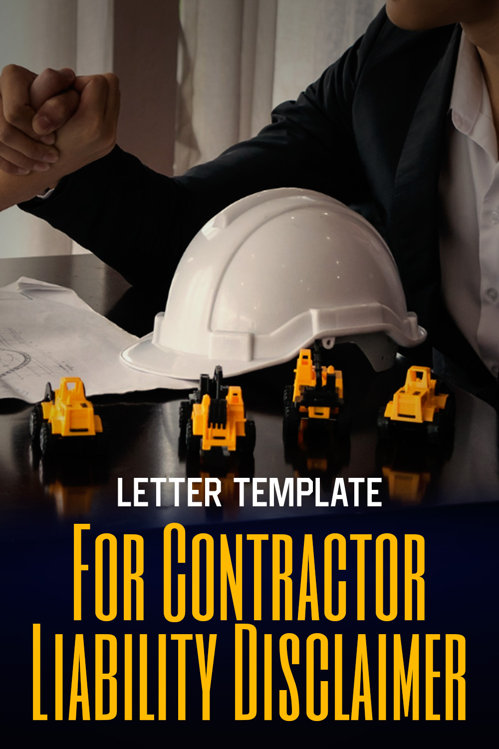 Letter Template For Contractor Liability Disclaimer