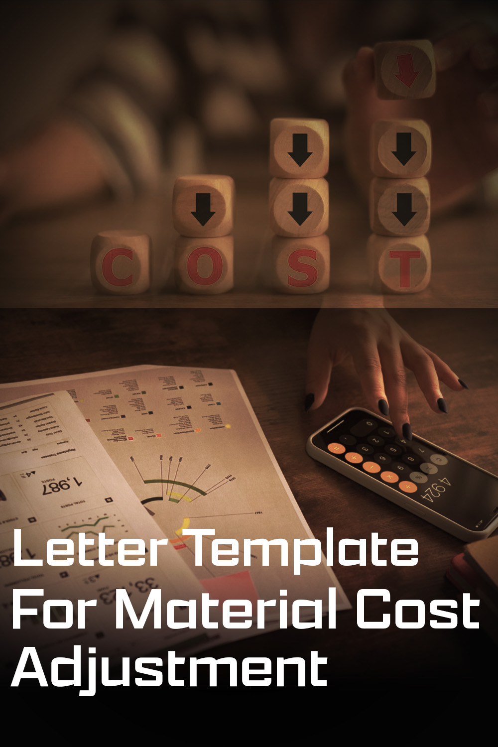 Letter Template For Material Cost Adjustment