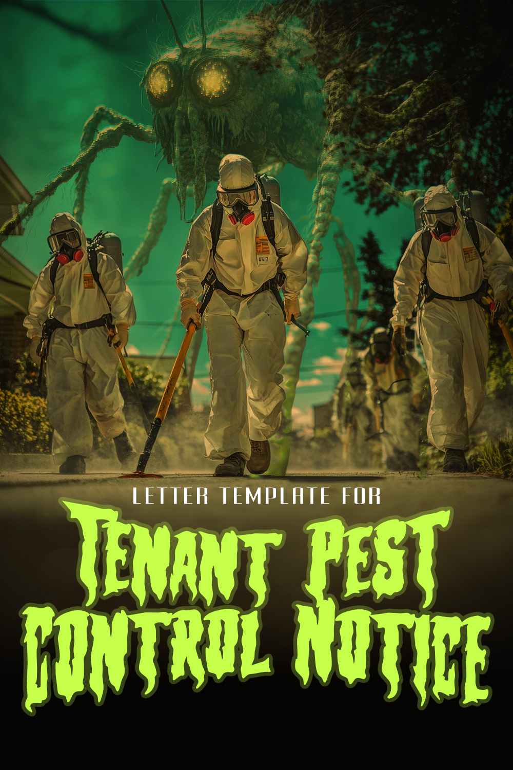 Letter Template For Tenant Pest Control Notice