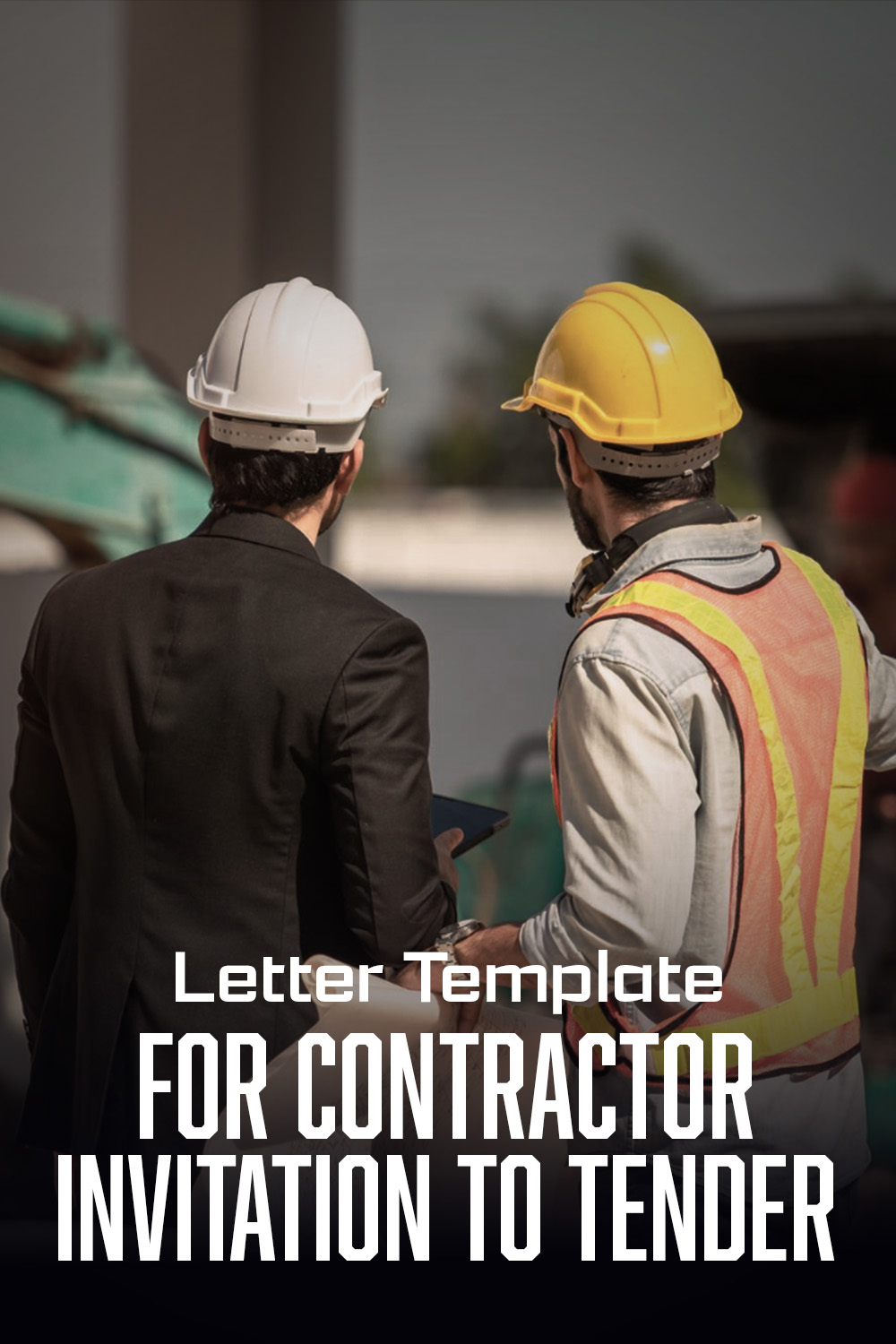 Letter Template For Contractor Invitation To Tender