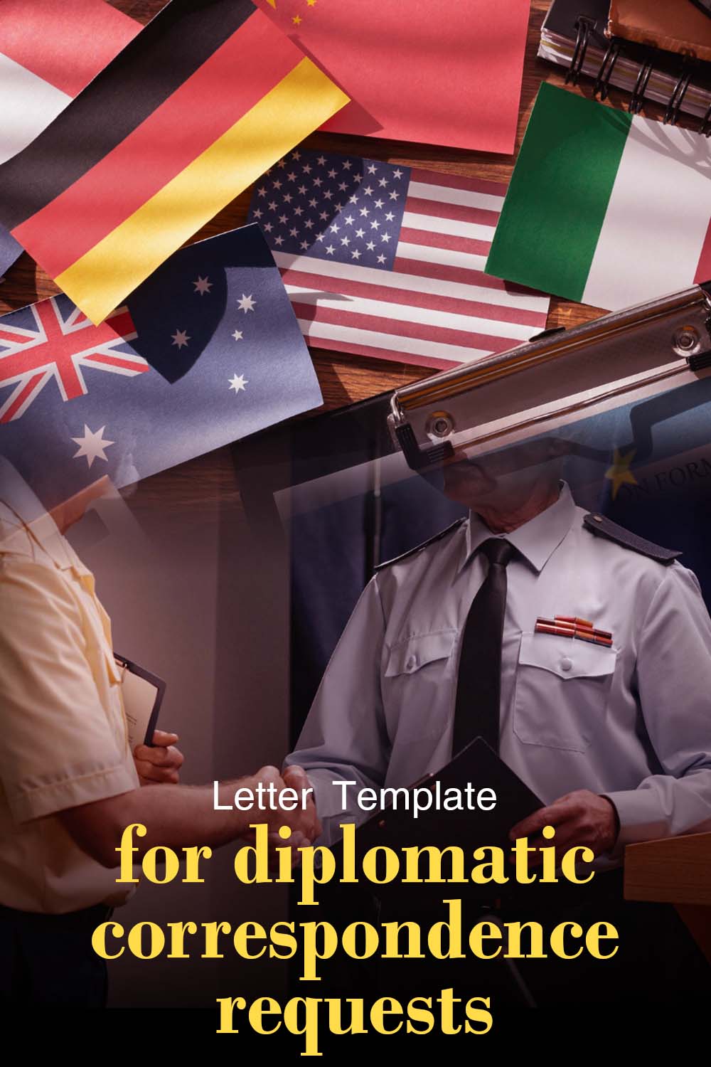 Letter Template For Diplomatic Correspondence Requests