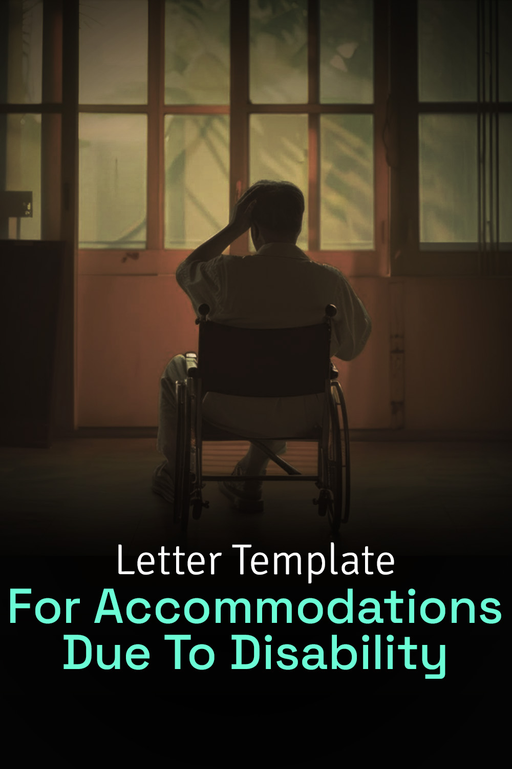 Letter Template For Accommodations Due To Disability