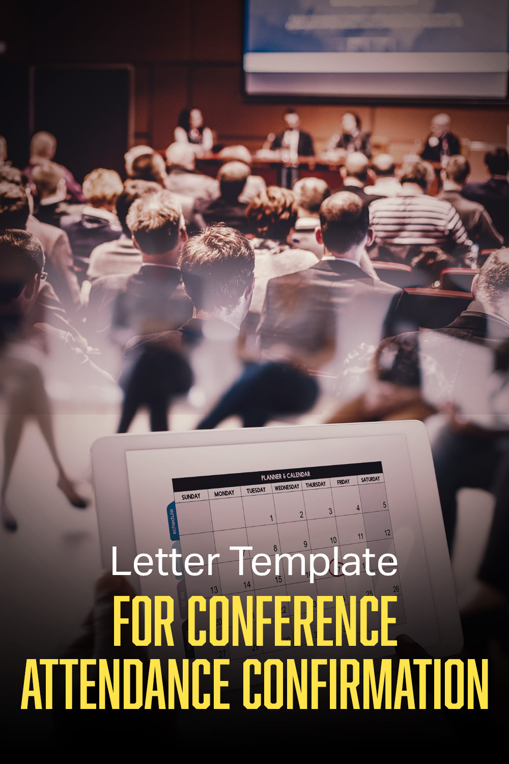 Letter Template For Conference Attendance Confirmation