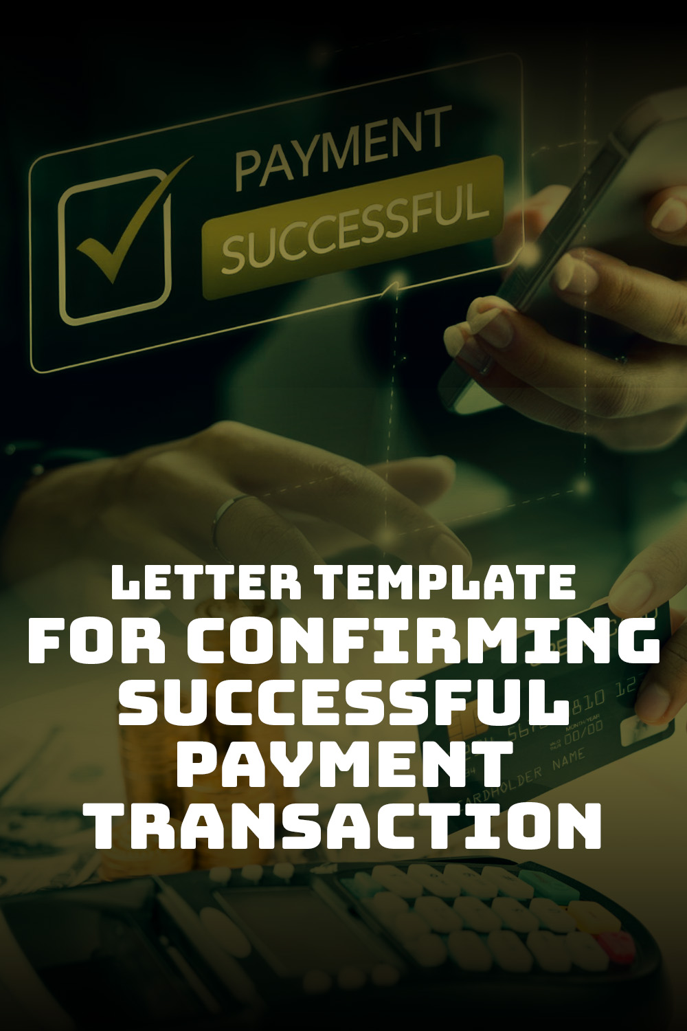 Letter Template For Confirming Successful Payment Transaction