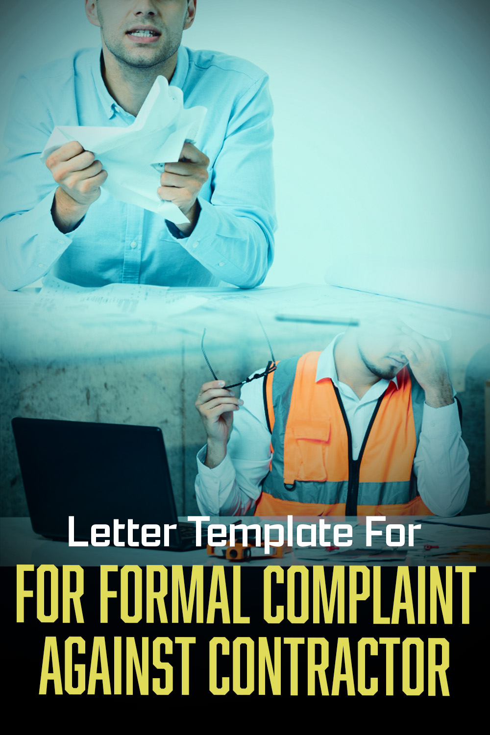 Letter Template For Formal Complaint Against Contractor