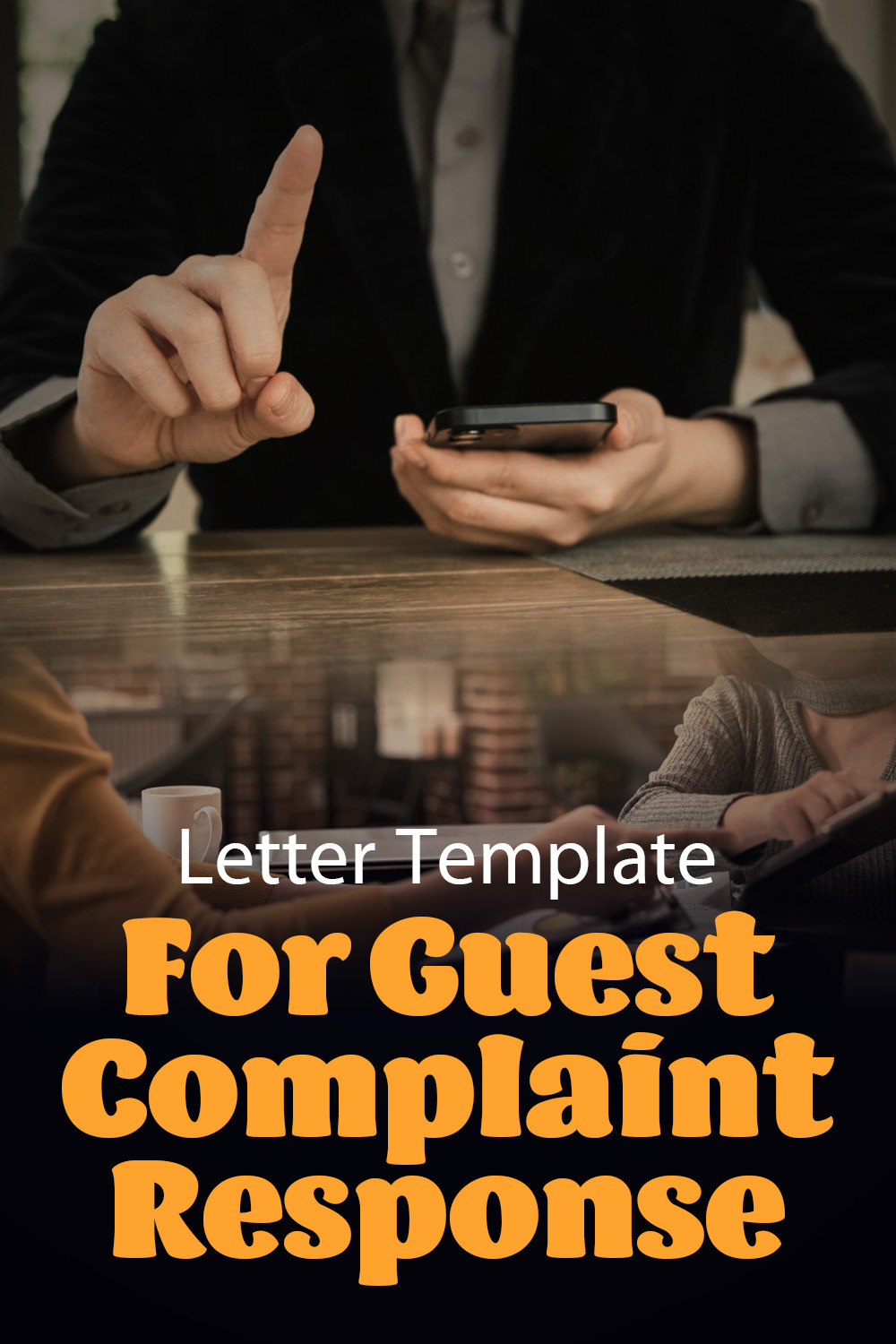 Letter Template For Guest Complaint Response