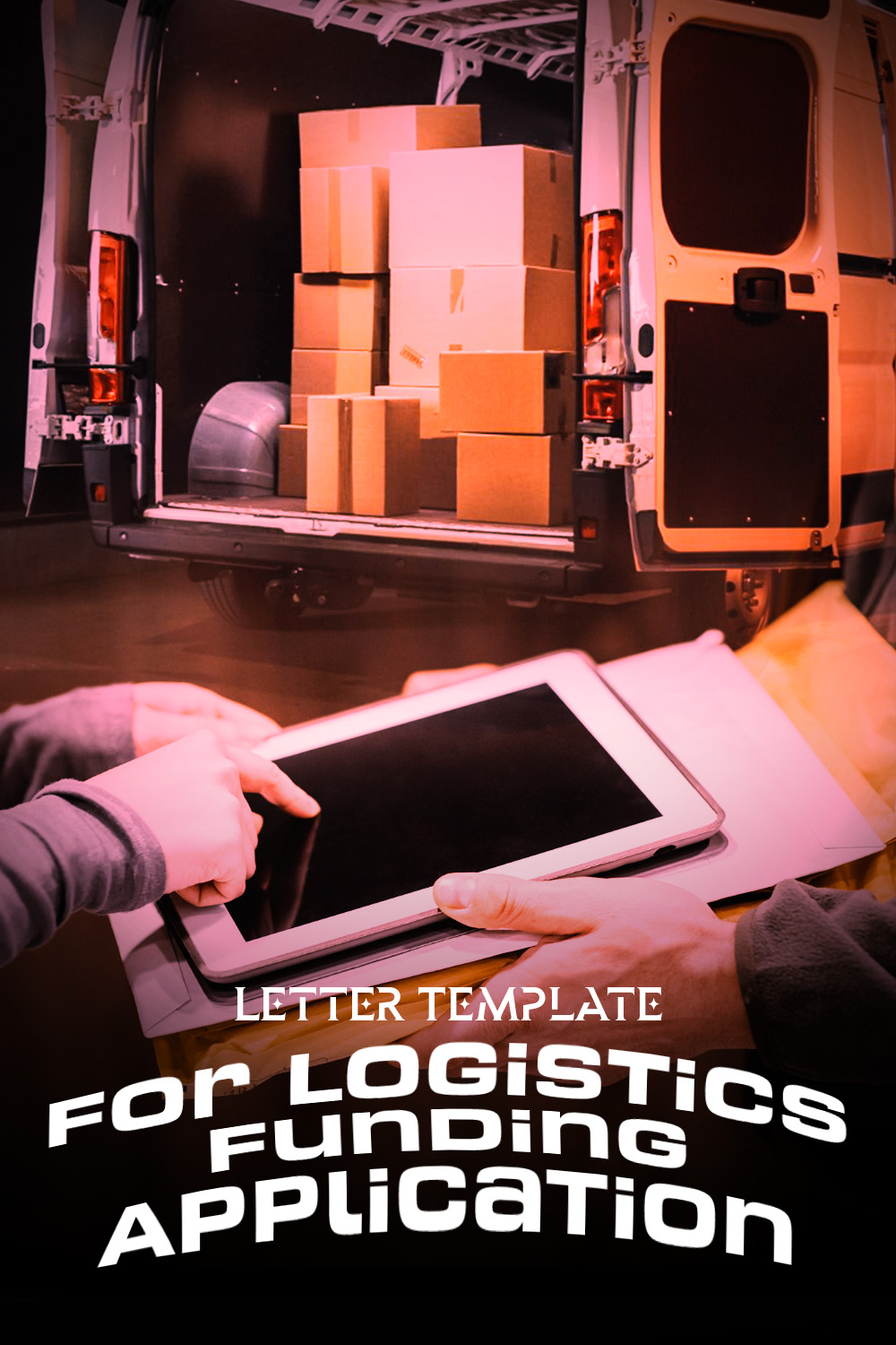 Letter Template For Logistics Funding Application