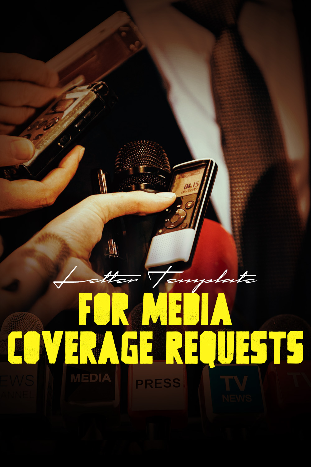 Letter Template For Media Coverage Requests