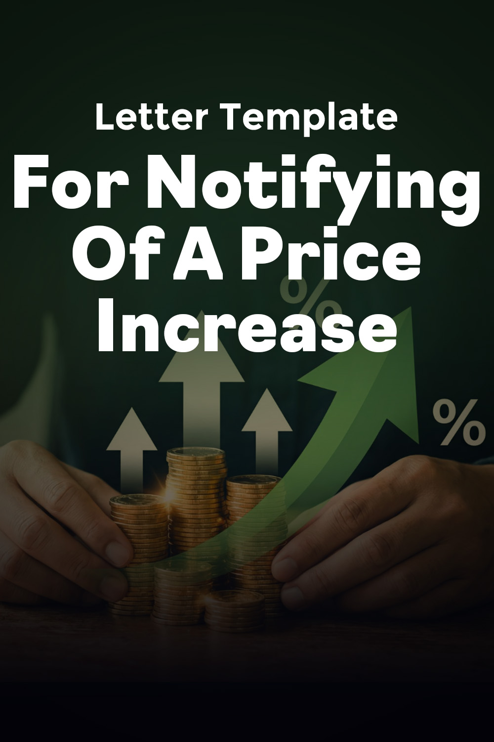 Letter Template For Notifying Of A Price Increase