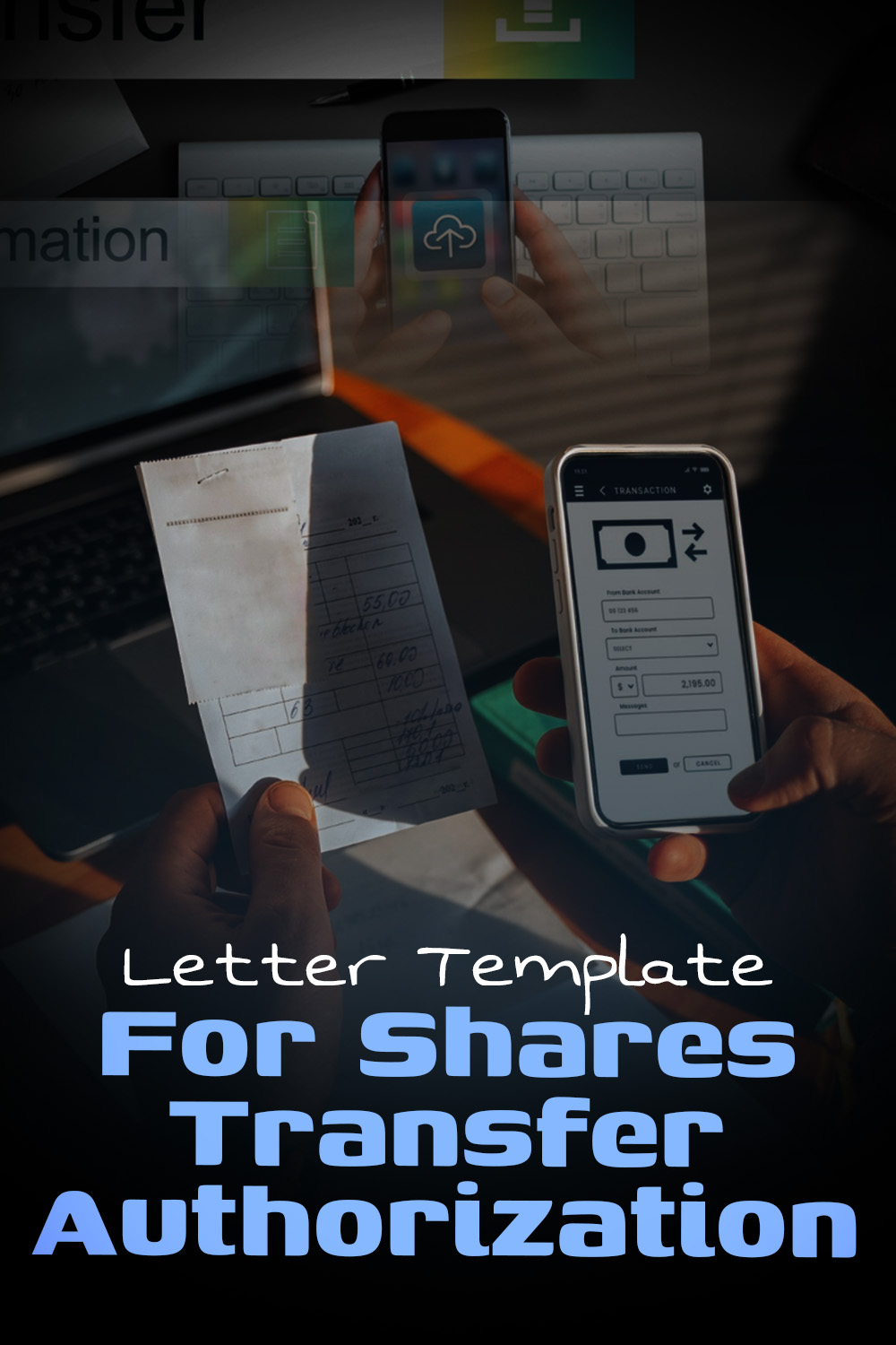 Letter Template For Shares Transfer Authorization