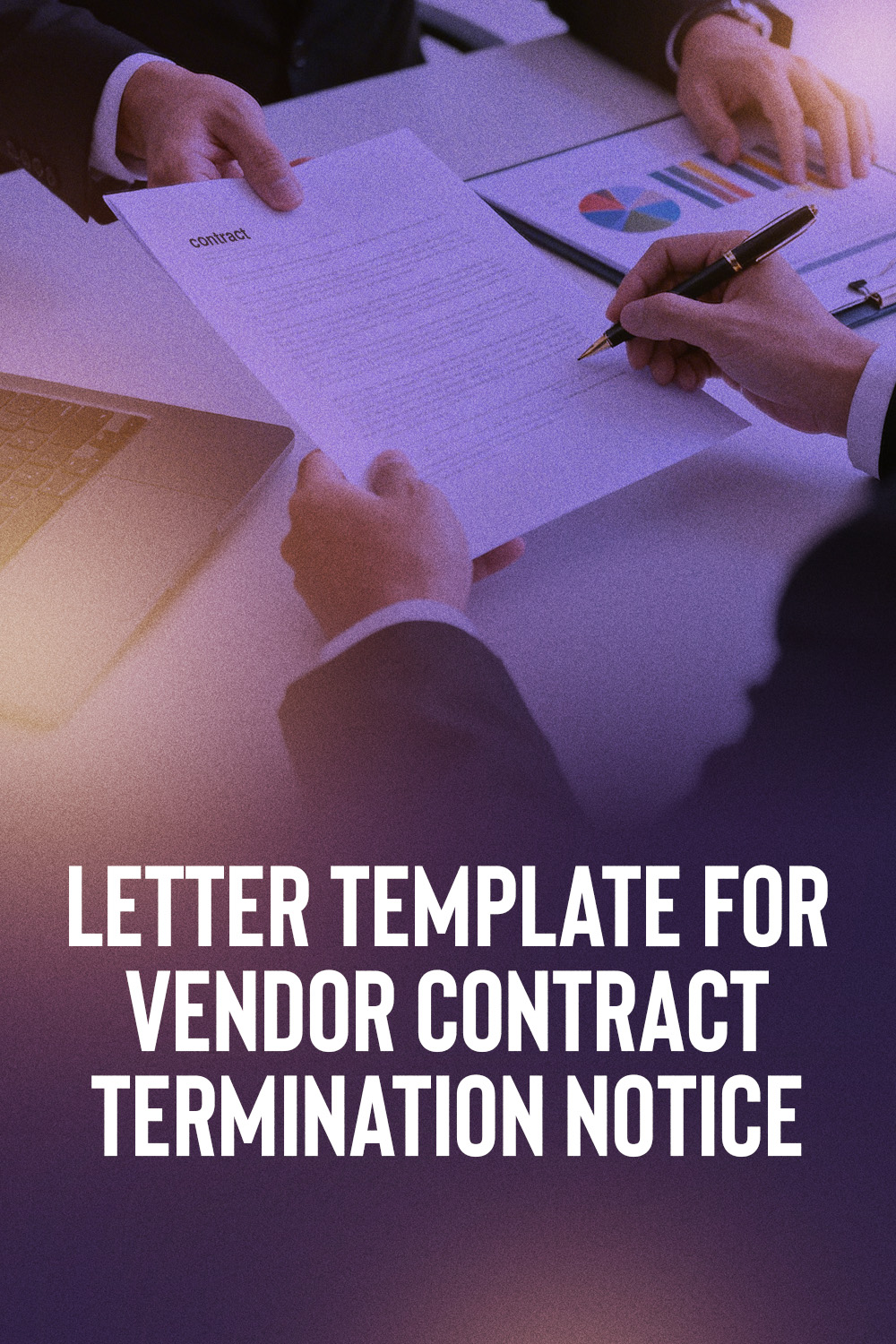 Letter Template For Vendor Contract Termination Notice