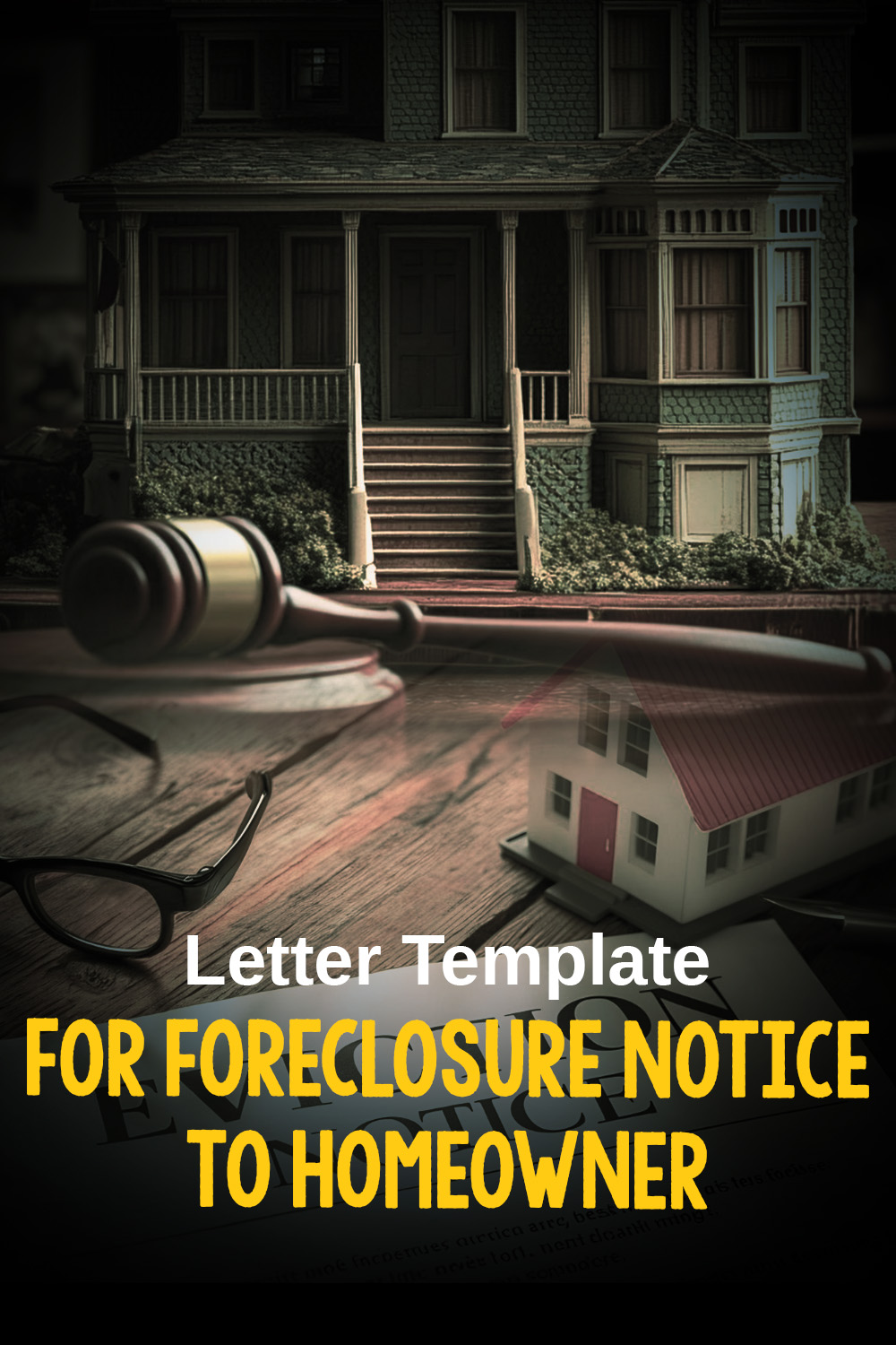 Letter Template For Foreclosure Notice To Homeowner