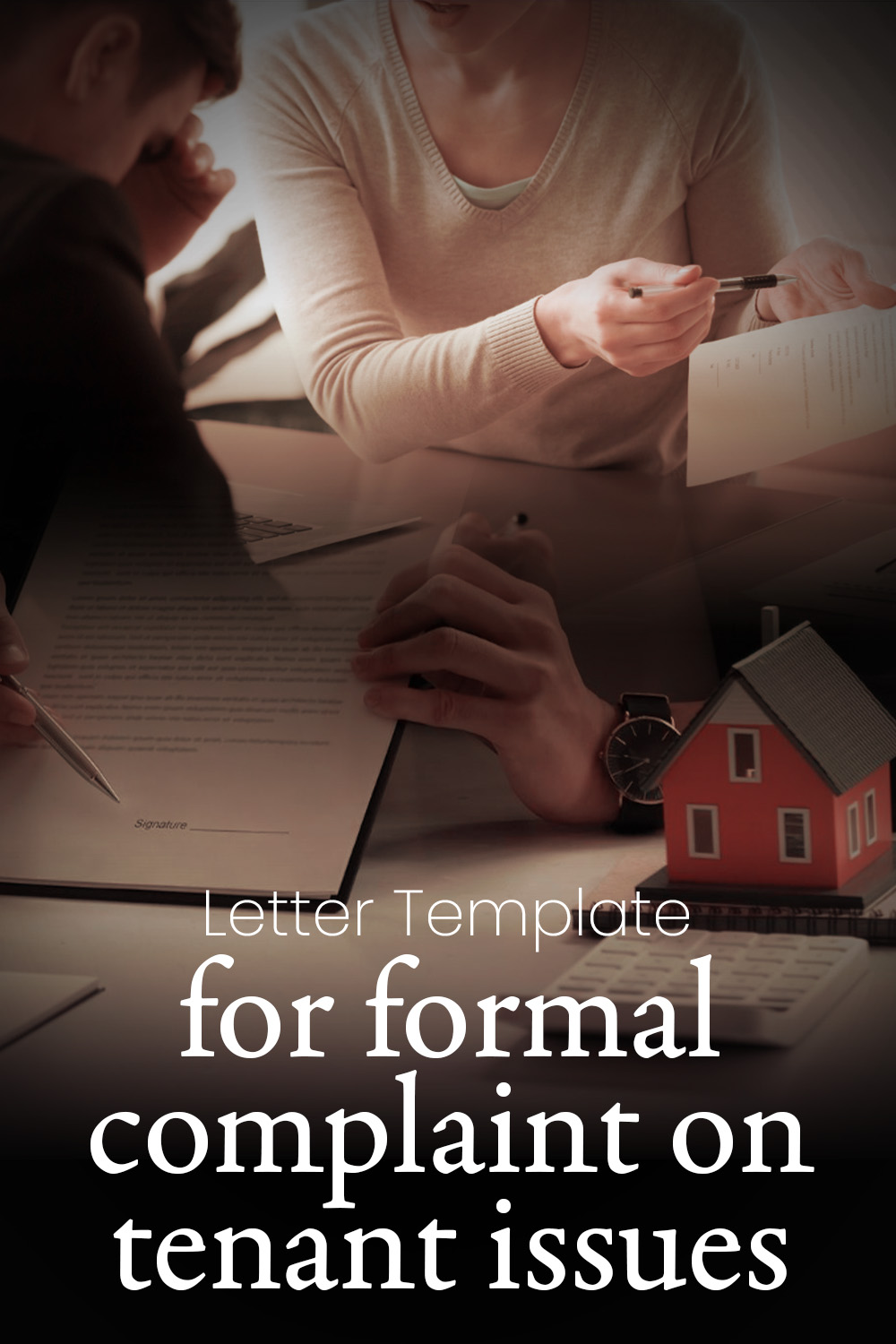 Letter Template For Formal Complaint On Tenant Issues