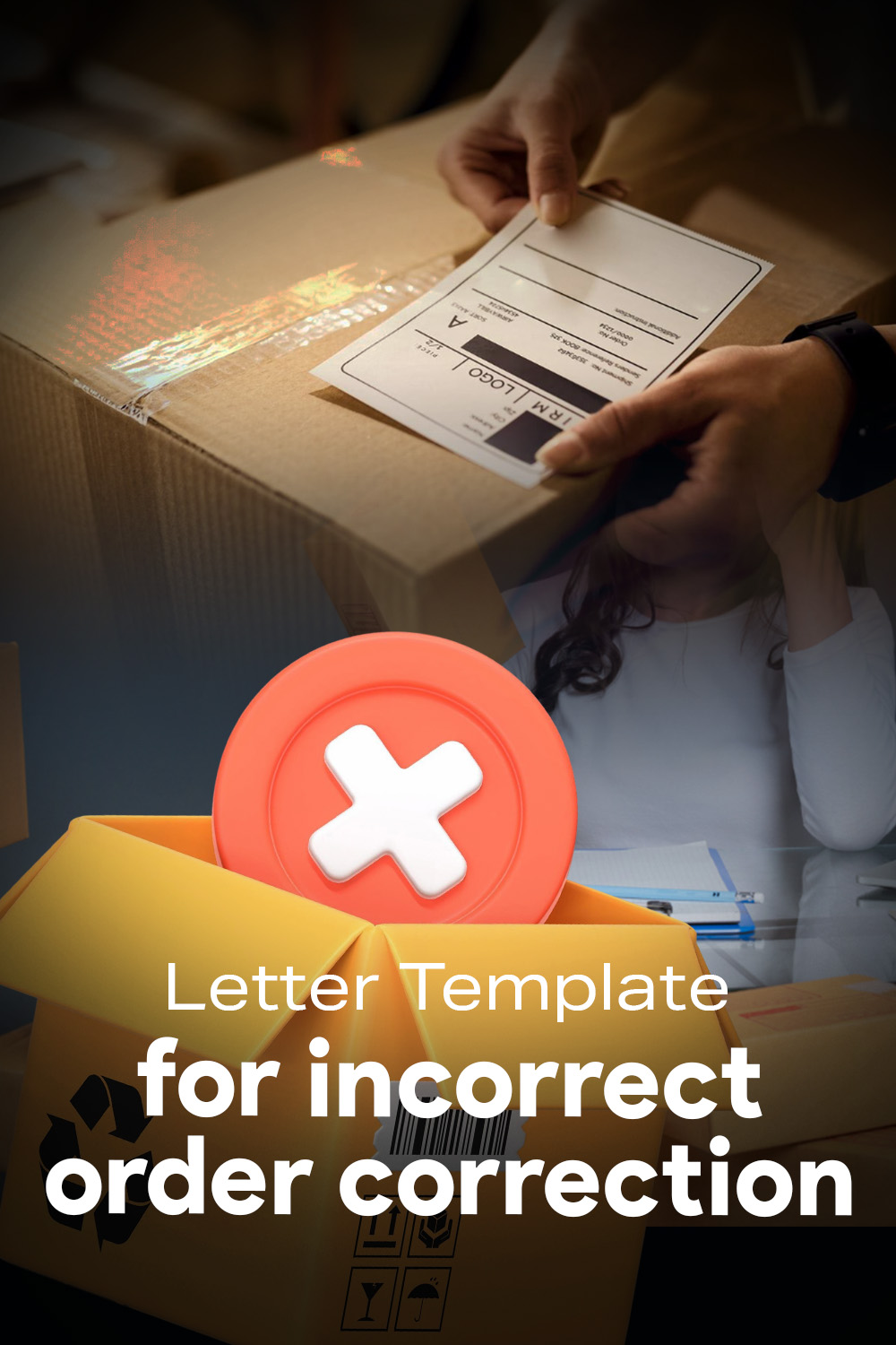 Letter Template For Incorrect Order Correction