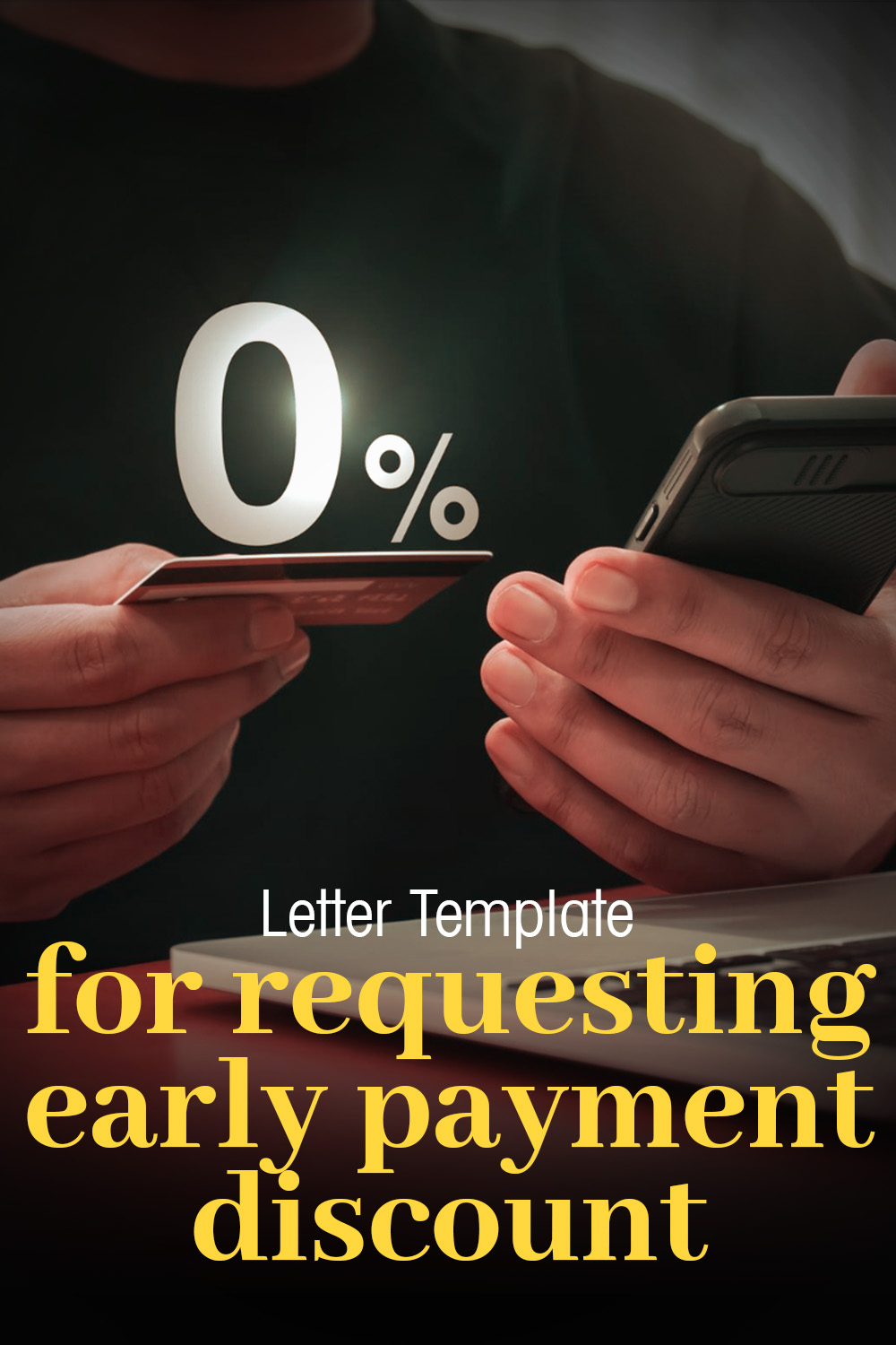 Letter Template For Requesting Early Payment Discount