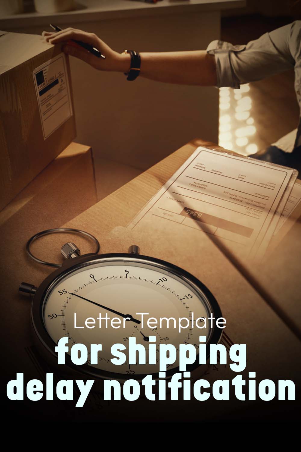 Letter Template For Shipping Delay Notification