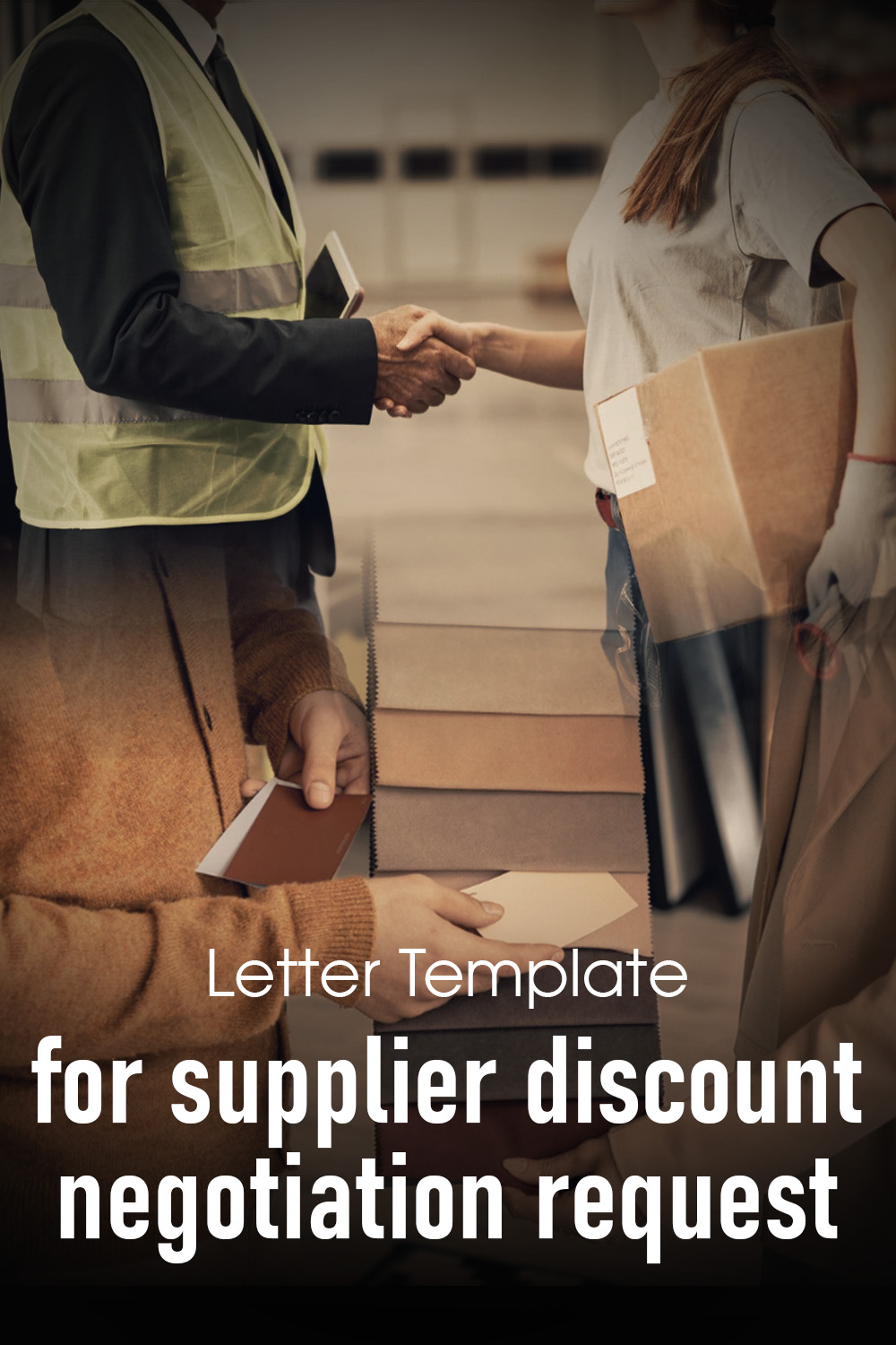 Letter Template For Supplier Discount Negotiation Request