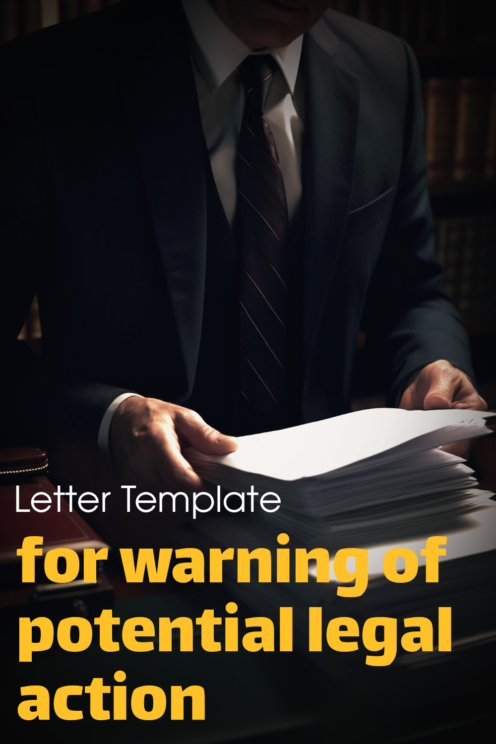 Letter Template For Warning Of Potential Legal Action
