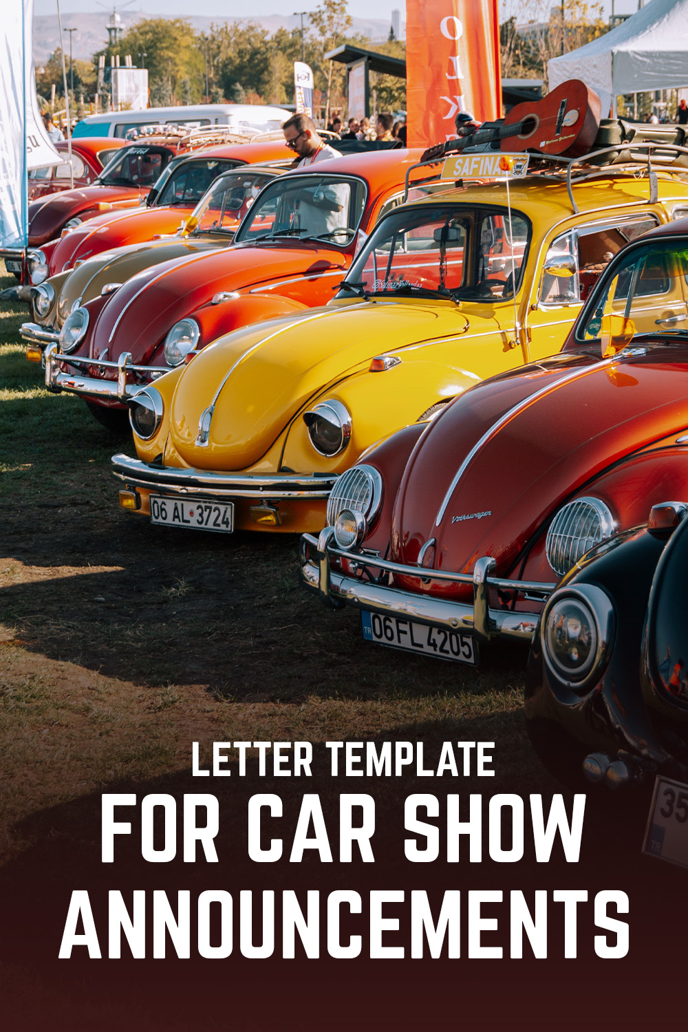 Letter Template For Car Show Announcements