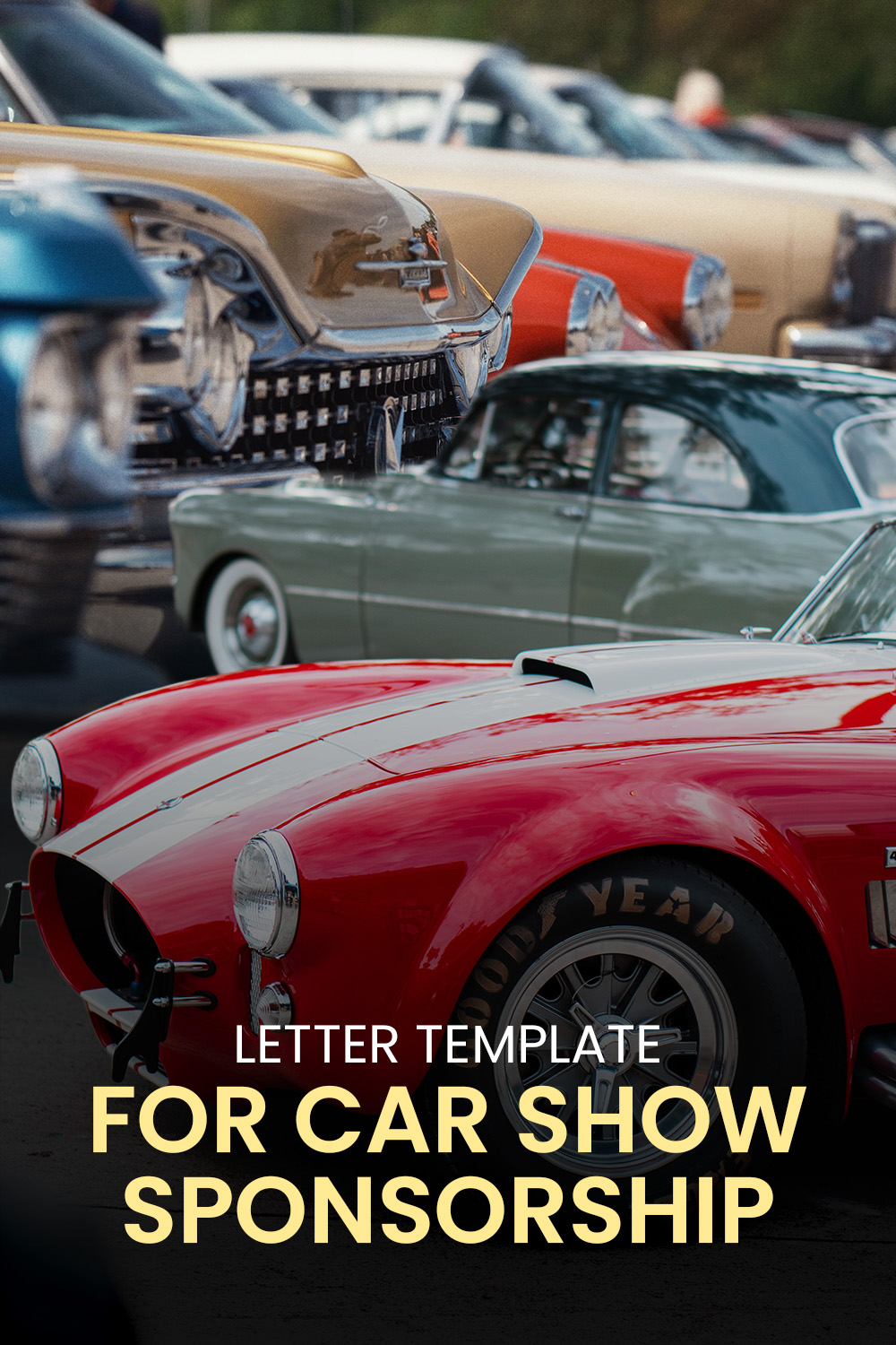 Letter Template For Car Show Sponsorship