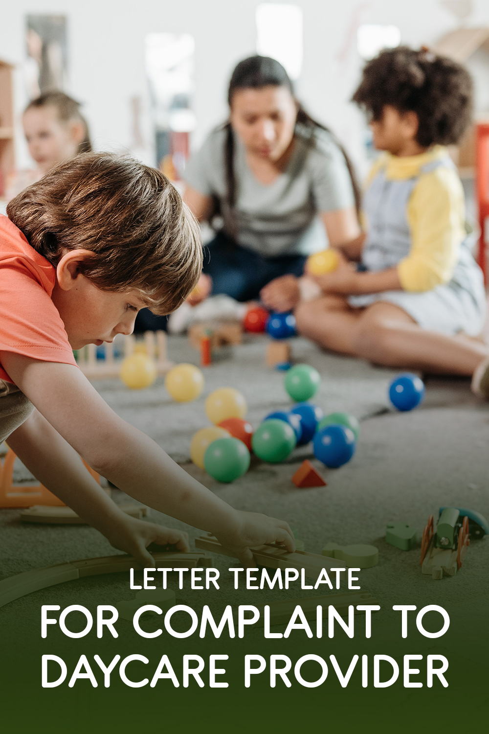 Letter Template For Complaint To Daycare Provider