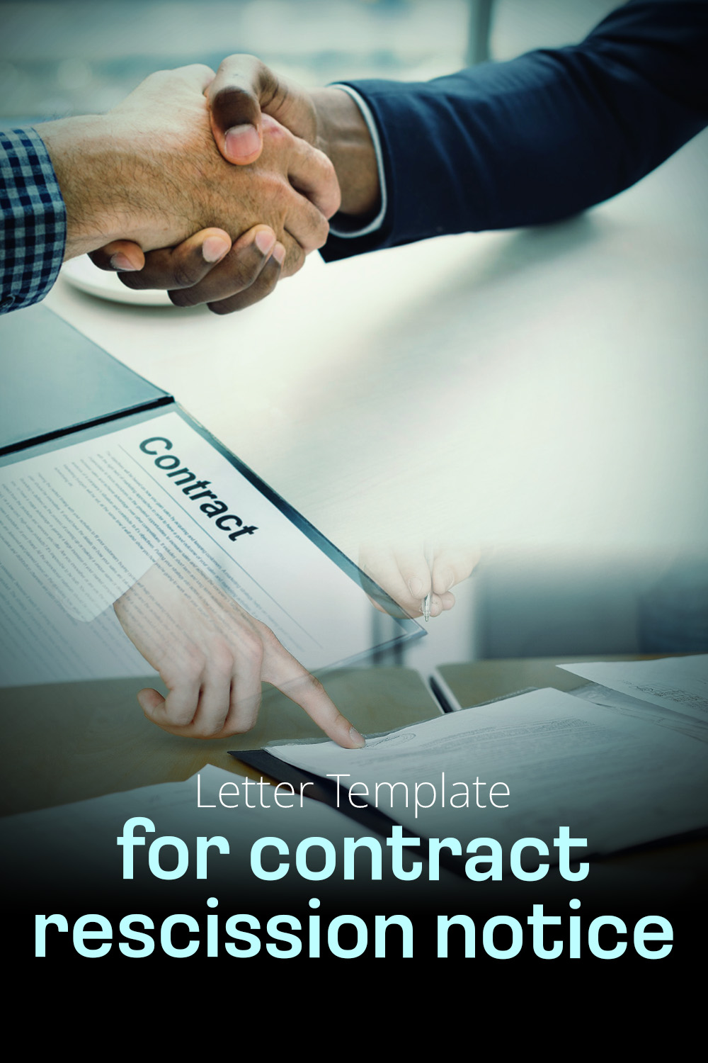 Letter Template For Contract Rescission Notice