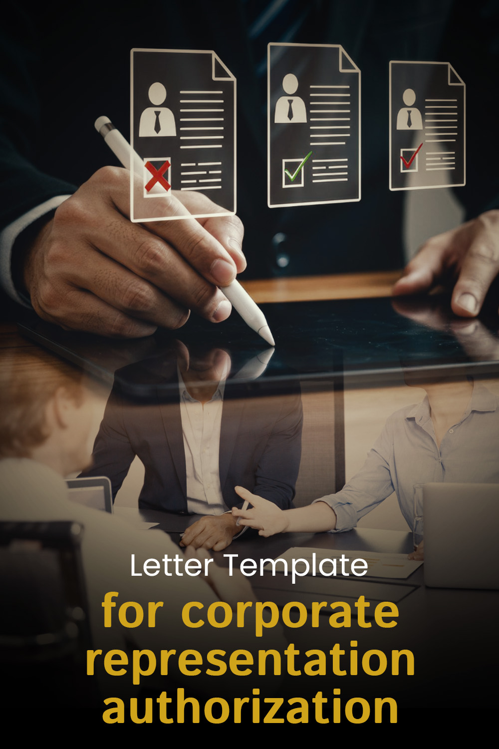 Letter Template For Corporate Representation Authorization