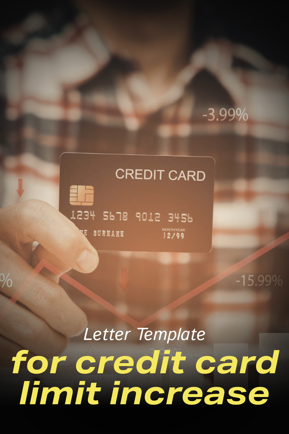 Letter Template For Credit Card Limit Increase