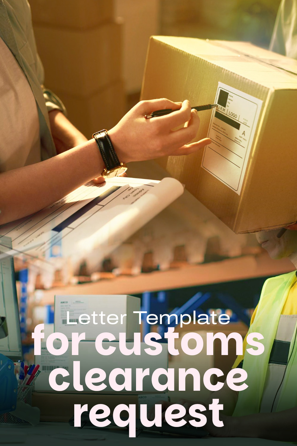Letter Template For Customs Clearance Request