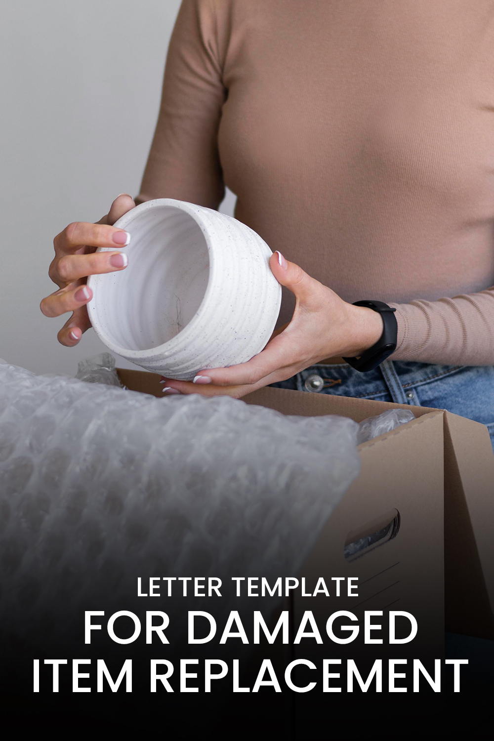 Letter Template For Damaged Item Replacement