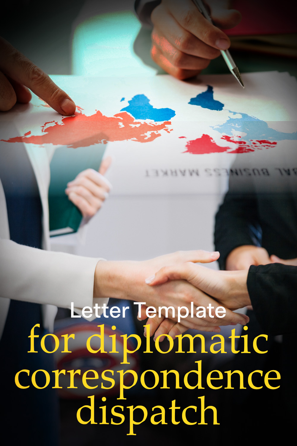 Letter Template For Diplomatic Correspondence Dispatch