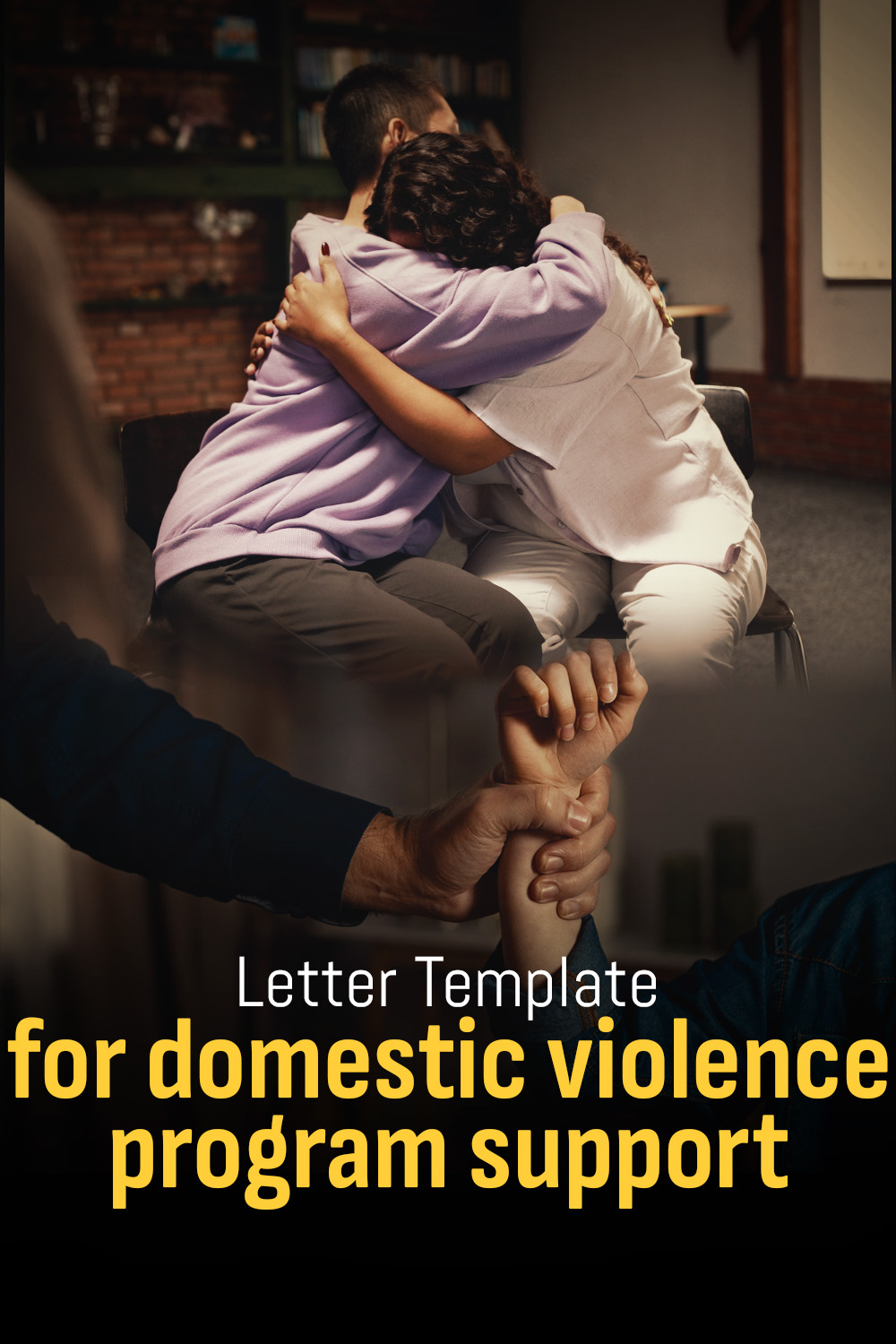 Letter Template For Domestic Violence Program Support