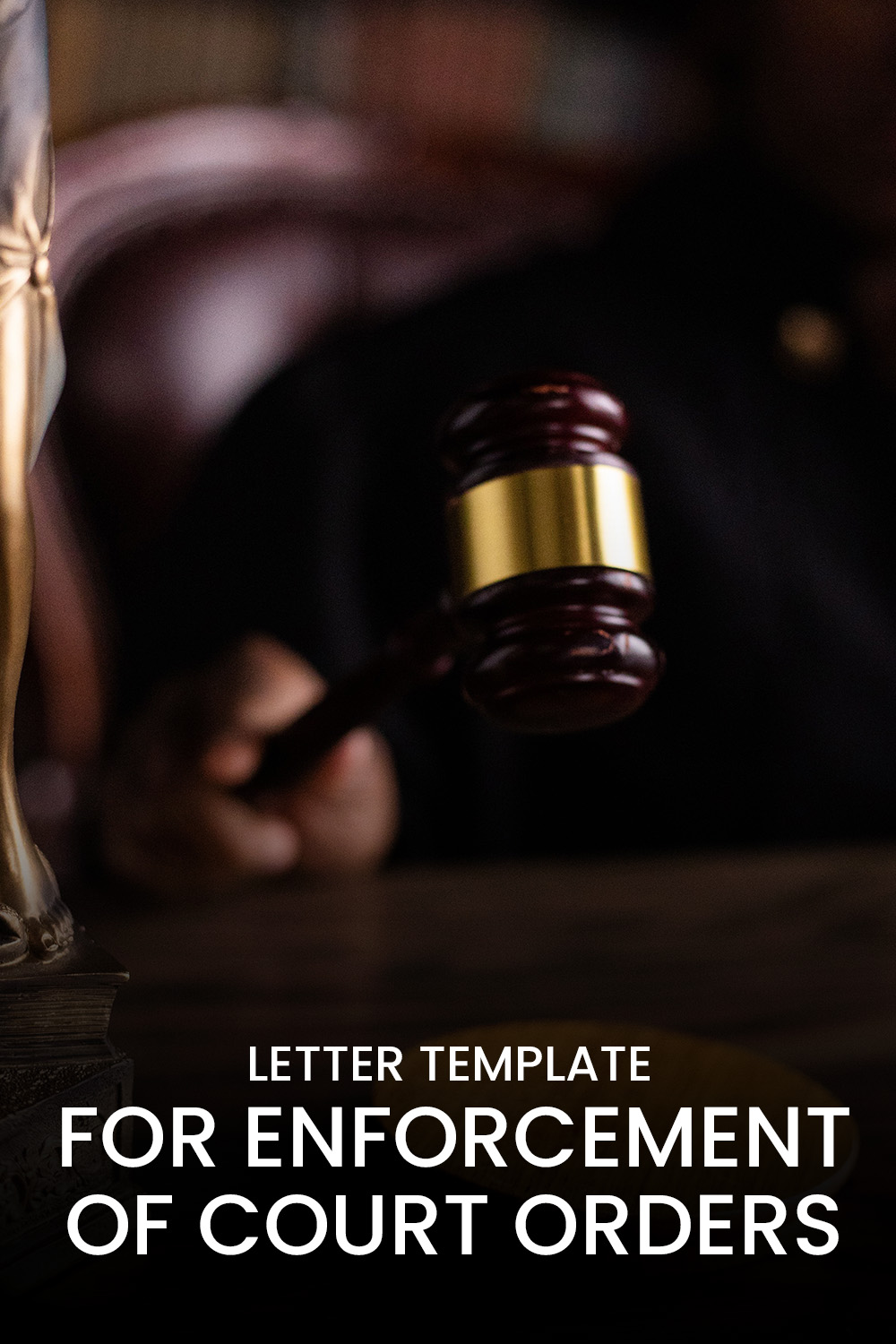 Letter Template For Enforcement Of Court Orders
