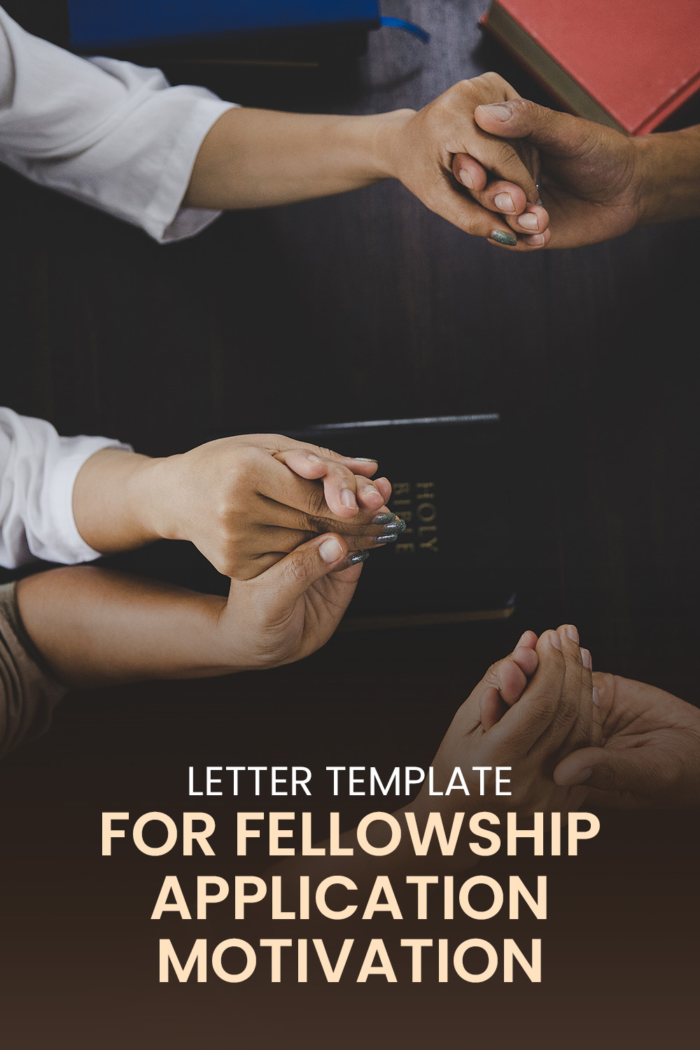 Letter Template For Fellowship Application Motivation