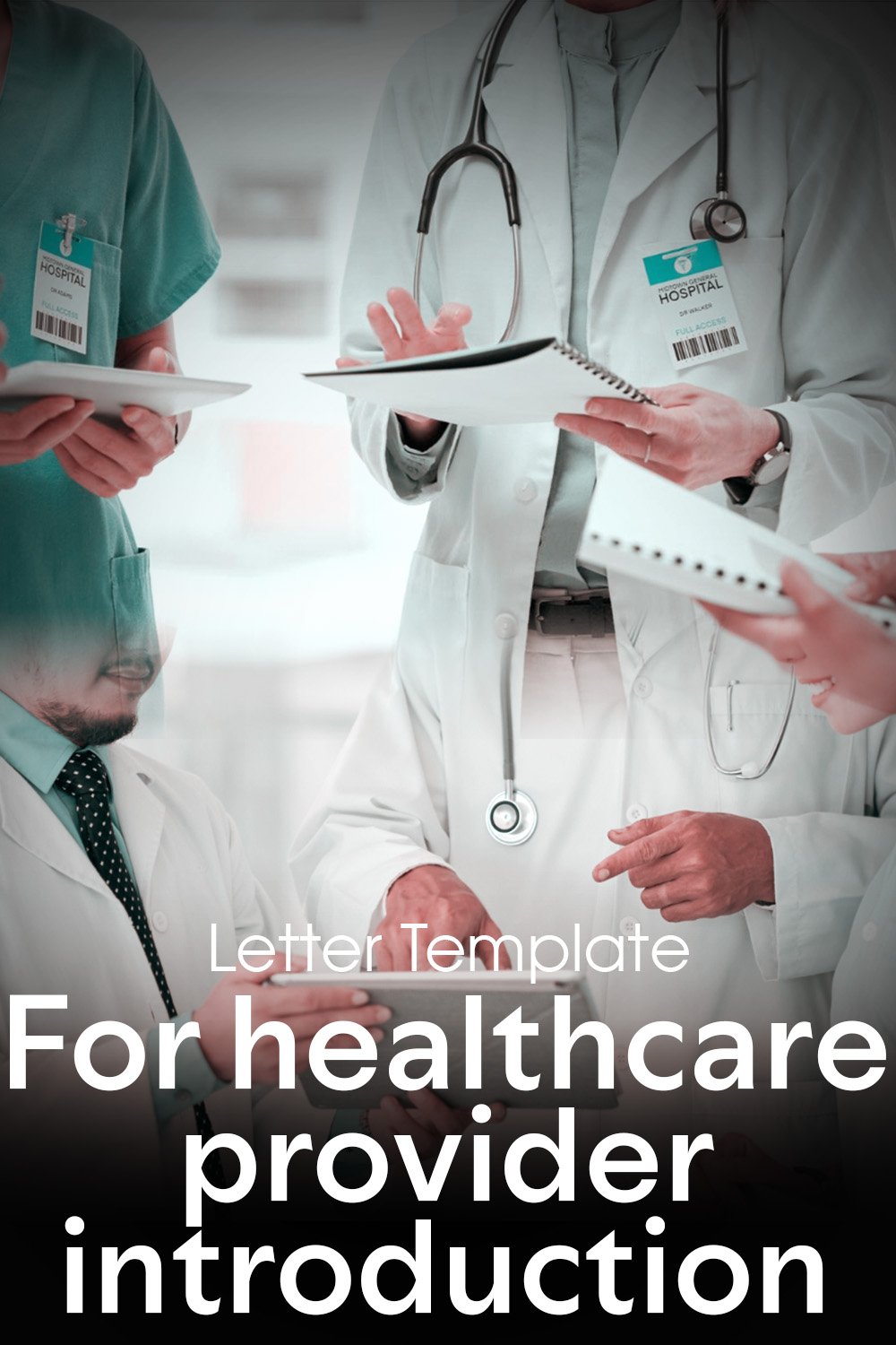 Letter Template For Healthcare Provider Introduction