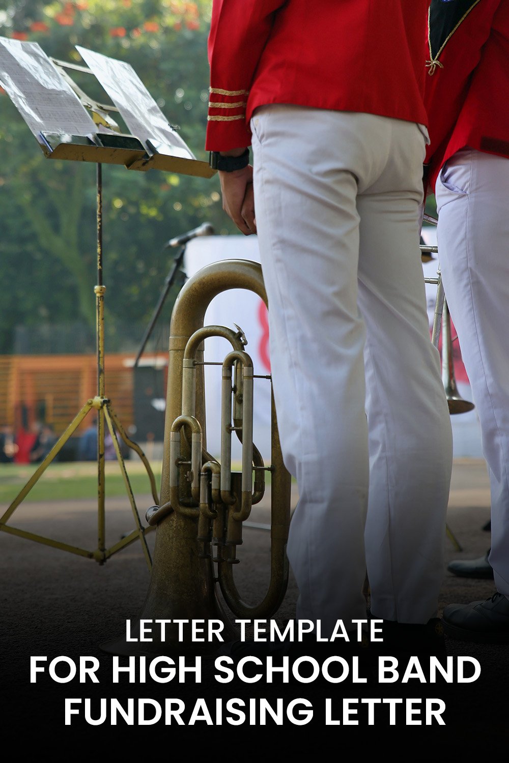 Letter Template For High School Band Fundraising Letter.