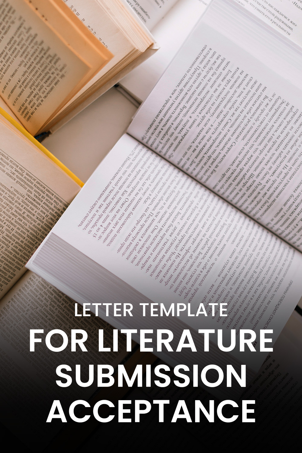 Letter Template For Literature Submission Acceptance