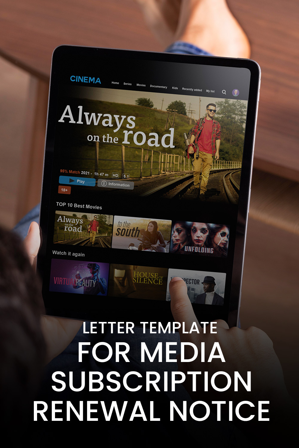 Letter Template For Media Subscription Renewal Notice
