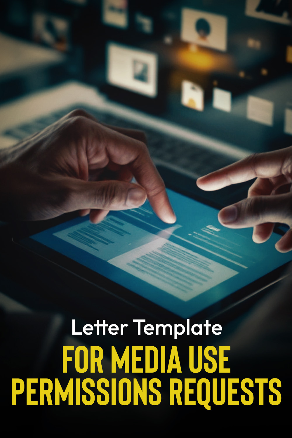 Letter Template For Media Use Permissions Requests